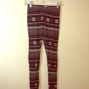 Multi-colored cotton leggings